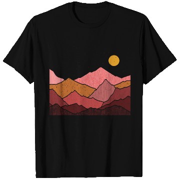 Discover Mountains Nature Adventure Outdoor T Shirts