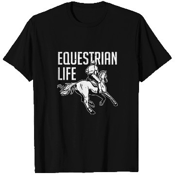 Discover Equestrian Life Riding Girl Horseback T Shirts