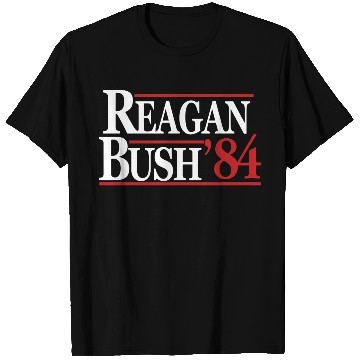 Discover Reagan Bush 1984 V2 T Shirts