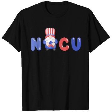 Discover Cute NICU 4th of July Independence Day Design T Shirts