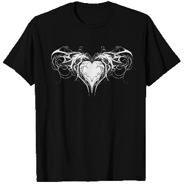 Discover Cyber Sigilism Heart Tattoo Design T Shirts