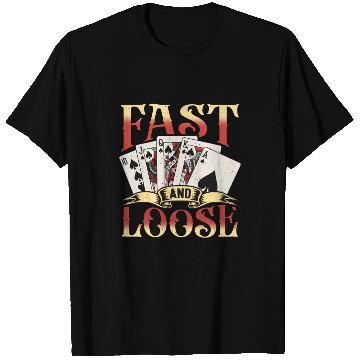 Discover Classic Blackjack Fast And Loose Casino Card Game T Shirts
