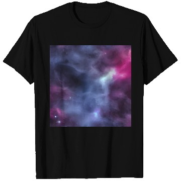 Discover Galaxy nebula abstract design T Shirts