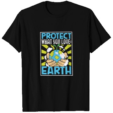 Discover Climate Change Environmental Earth Day Planet T Shirts