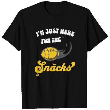 Discover I'm Just Here For The Snacks Fantasy Football T Shirts