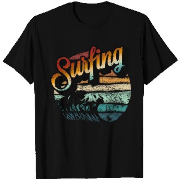 Discover Summer Surfing T Shirts