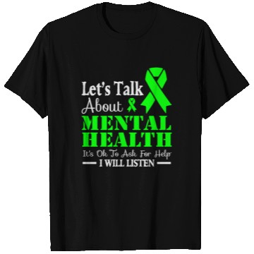 Discover Let s talk about mental health T Shirts