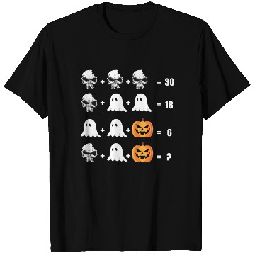 Discover Math Teacher Halloween T Shirts