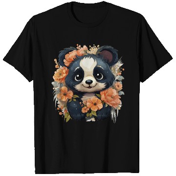 Discover Panda Blossom Harmony T Shirts