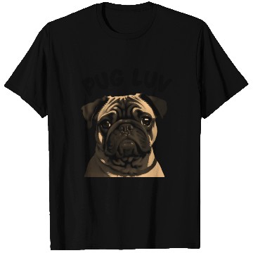Discover Pug lovers graphic T Shirts and apparel