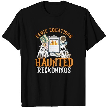 Discover Eerie Equations Haunted Reckonings Halloween T Shirts