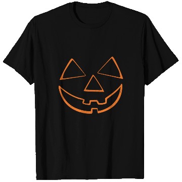 Discover Pumpkin Head Face Lazy Halloween Pumpkin T Shirts