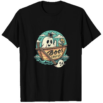 Discover Spooky Cute Kawaii Ghost Design – Boos Cruise T Shirts