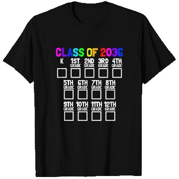 Discover Class Of 2036 Back To School Kindergartengrow with T Shirts
