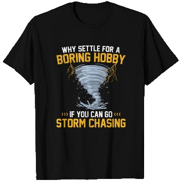 Discover Storm Chaser gift idea | Tornado Meteorologists T Shirts