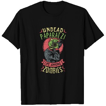Discover Zombie Photographer Horror Photographer Spooky T Shirts