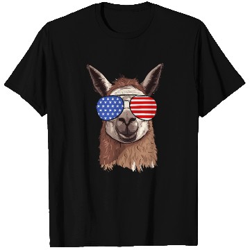 Discover Alpaca USA Sunglasses T Shirts