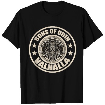 Discover Sons of Odin Valhalla T Shirts