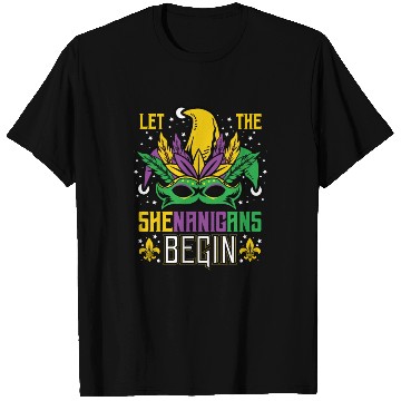 Discover Mardi Gras Let The Shenanigans Begin T Shirts