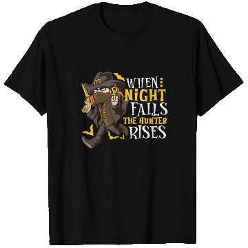 Discover Vampire Hunter Undead Slayer Stake and Cross T Shirts