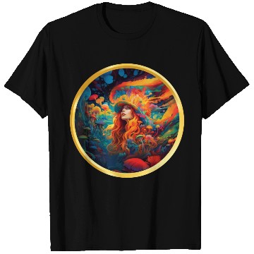 Discover Lady Wizard T Shirts