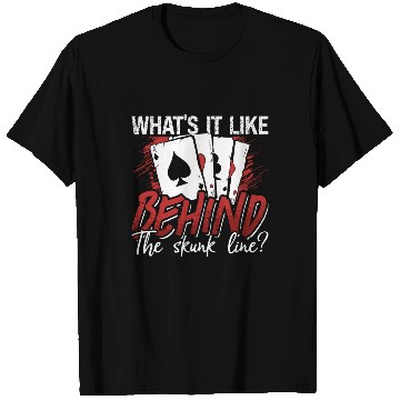 Discover Cribbage What's It Like Behind Loves Playing Cards T Shirts