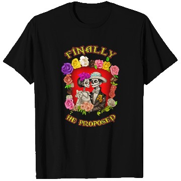 Discover day of the dead - valentines day T Shirts