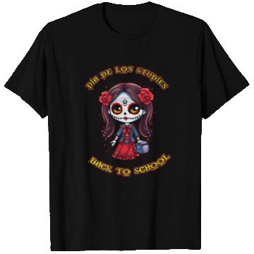 Discover day of the dead back to school T Shirts