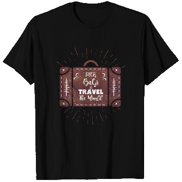 Discover Pick Bags Travel The World T Shirts