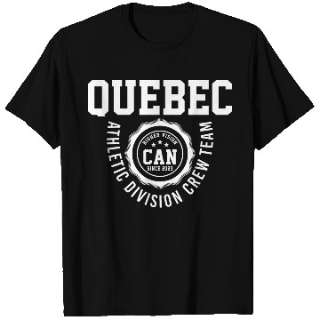 Discover Quebec Athletic Division T Shirts