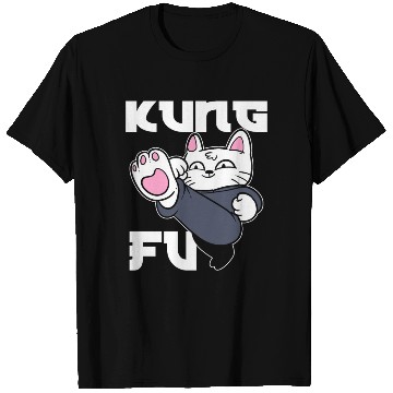 Discover Kung Fu Cat Cat Mom T Shirts