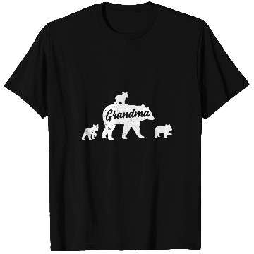 Discover Vintage Grandma Bear 3 Cubs Mother's Day T Shirts