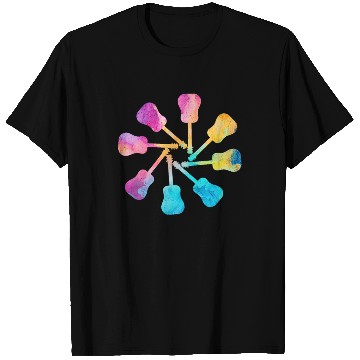 Discover Guitar Circle T Shirts