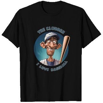 Discover The Clubber, Posing with His Baseball Bat T Shirts