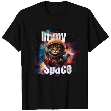 Discover In my Mind Space Cat Astronaut Animal Pet Lover T Shirts