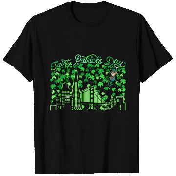 Discover Saint Patrick's Day San Francisco California T Shirts