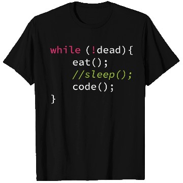 Discover Funny Coding Computer Science Programmer Eat Sleep T Shirts