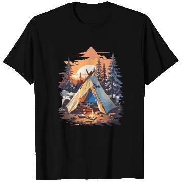 Discover camping T Shirts