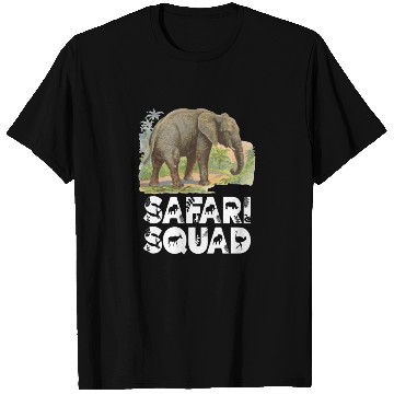 Discover Safari Squad - Elephant T Shirts