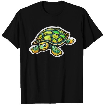 Discover Turtle Animal Turtle Green T Shirts