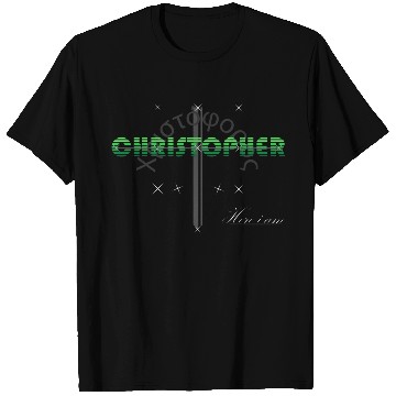 Discover Christopher green design -Greek Origin - Christ T Shirts