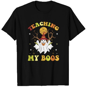Discover Teaching My Boos Funny Teacher Halloween T Shirts