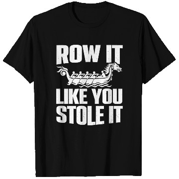 Discover Funny Dragon Boat Racing Paddle T Shirts