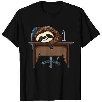 Discover Sloth at the Office: For those who adore lazing T Shirts