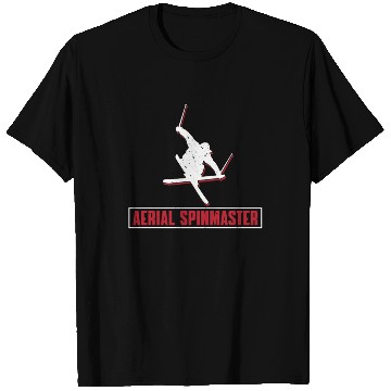Discover Aerial Spinmaster Freestyle Skiing T Shirts