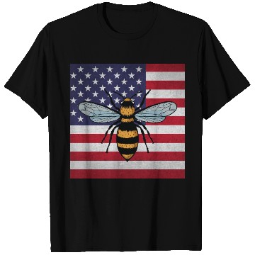 Discover Beekeeper Beekeeping Us Flag T Shirts