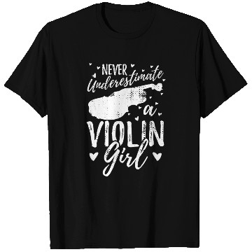 Discover Violin Girl T Shirts