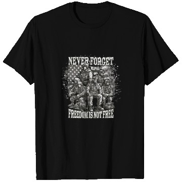 Discover Never forget freedom is not free T Shirts