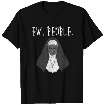 Discover Ew People Scary Nun T Shirts