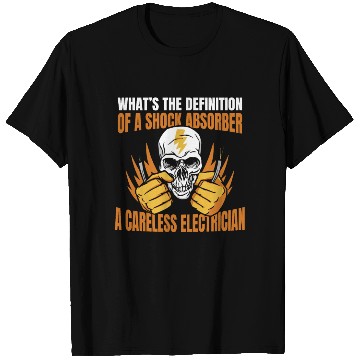 Discover Electrician Funny Construction Electrician T Shirts
